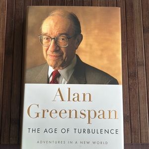 The age of turbulence by Alan Greenspan hardback book